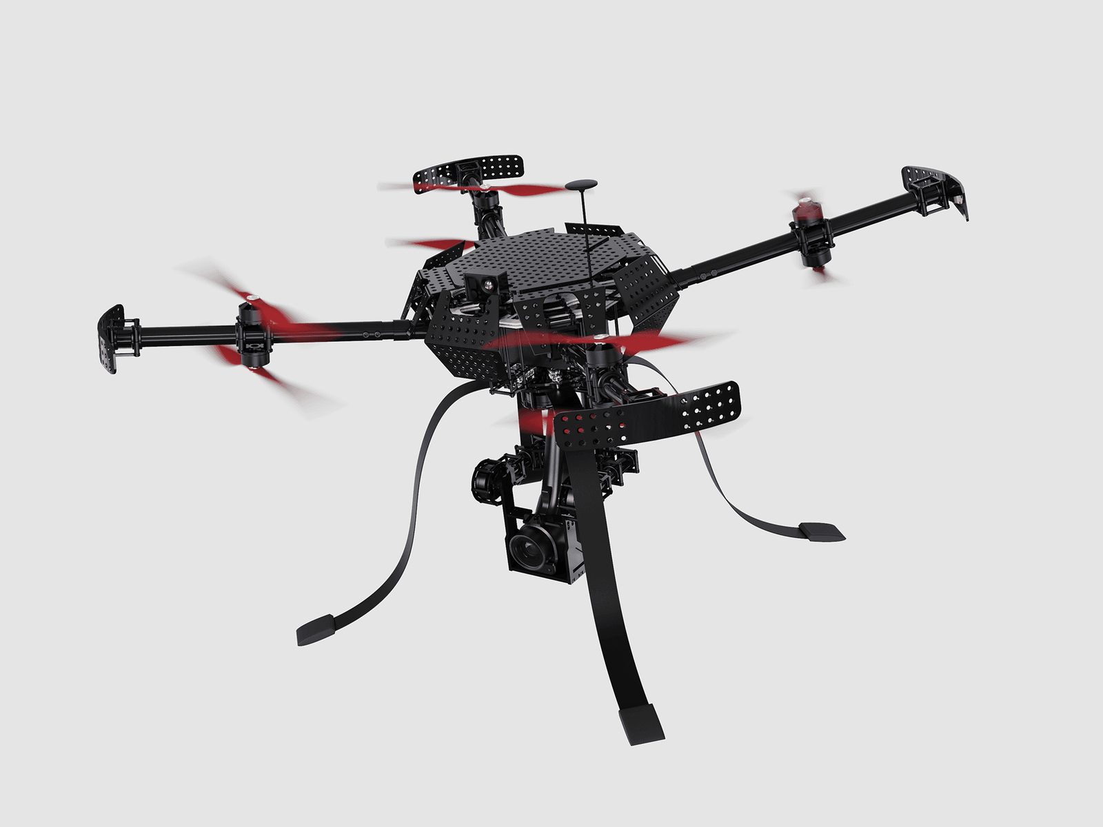 HCD DRONE 侧面细节