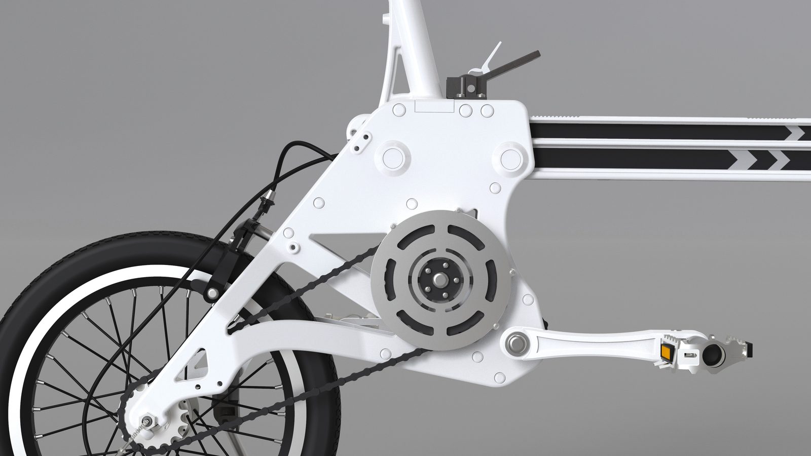 ROKI E-BIKE 侧面细节